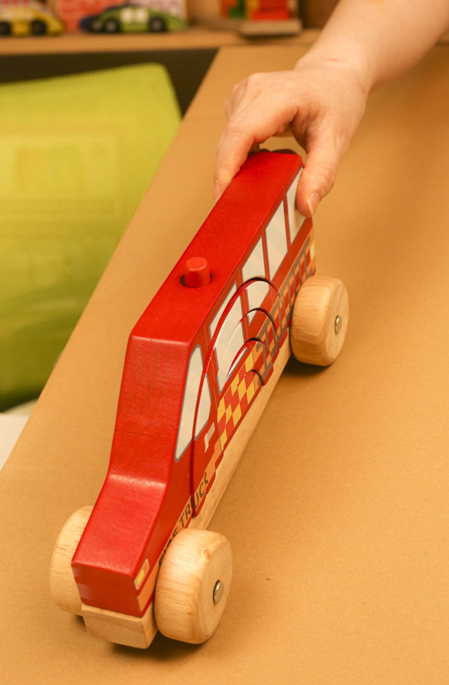 2-in-1 Stacking Fire Truck