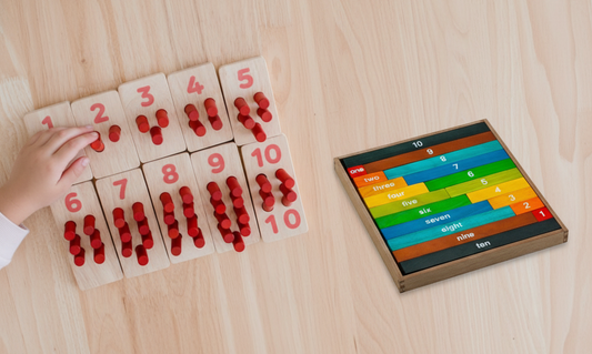 Montessori Counting Set & Counting Rods