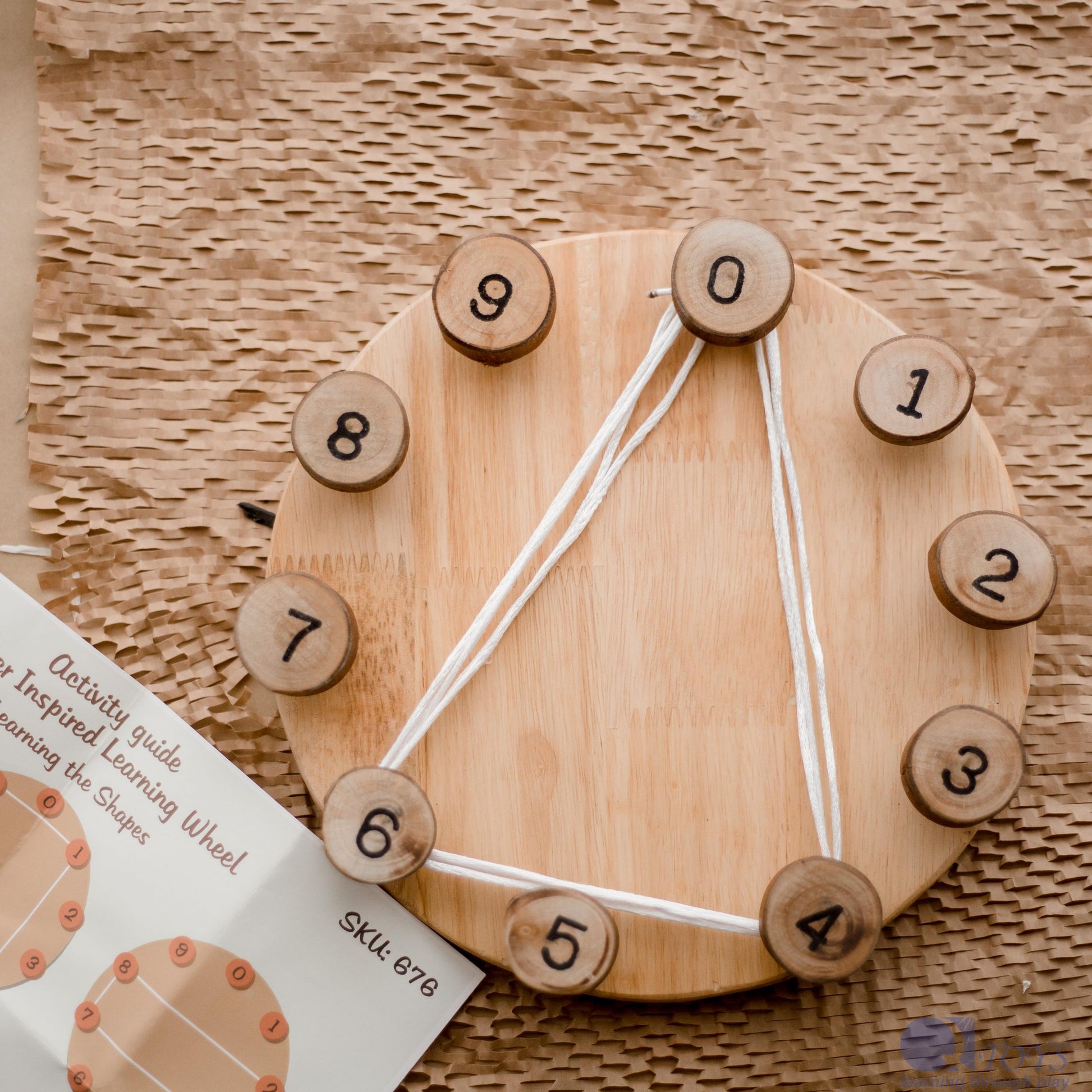 Steiner Inspired Maths Learning wheel