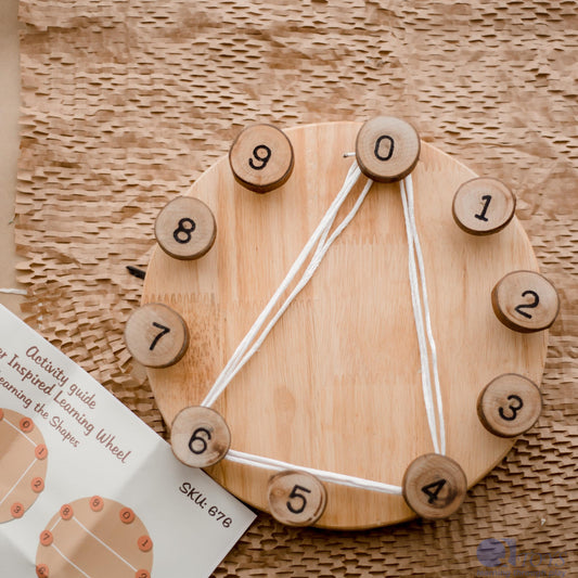 Steiner Inspired Maths Learning wheel