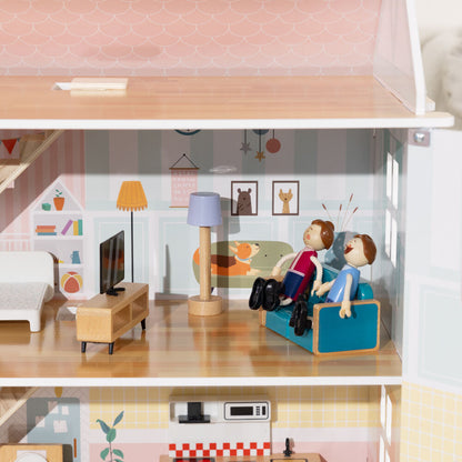 WOODEN DOLL HOUSE