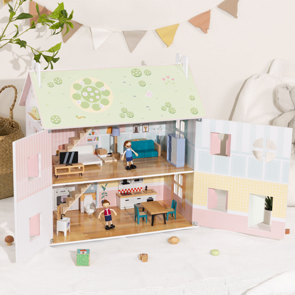 WOODEN DOLL HOUSE
