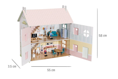 WOODEN DOLL HOUSE