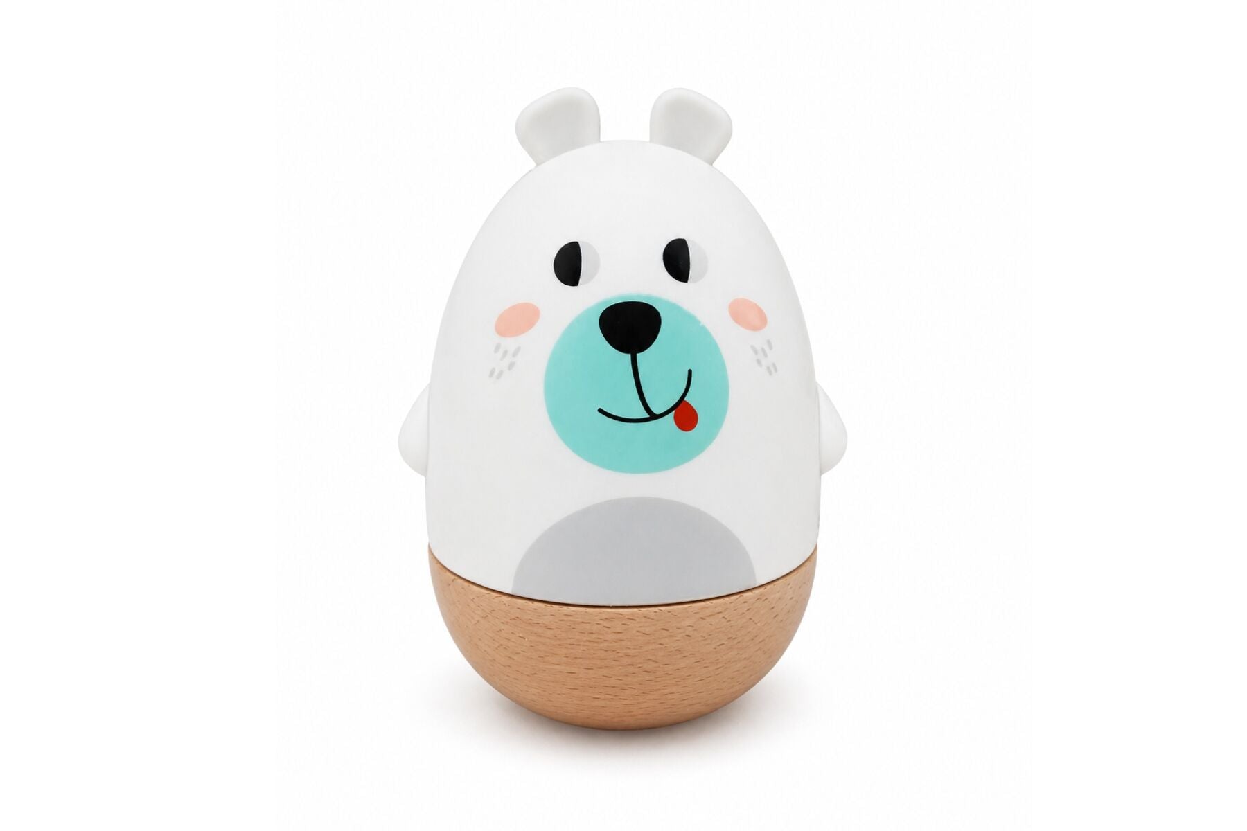 WIND UP MUSICAL TUMBLER - BEAR