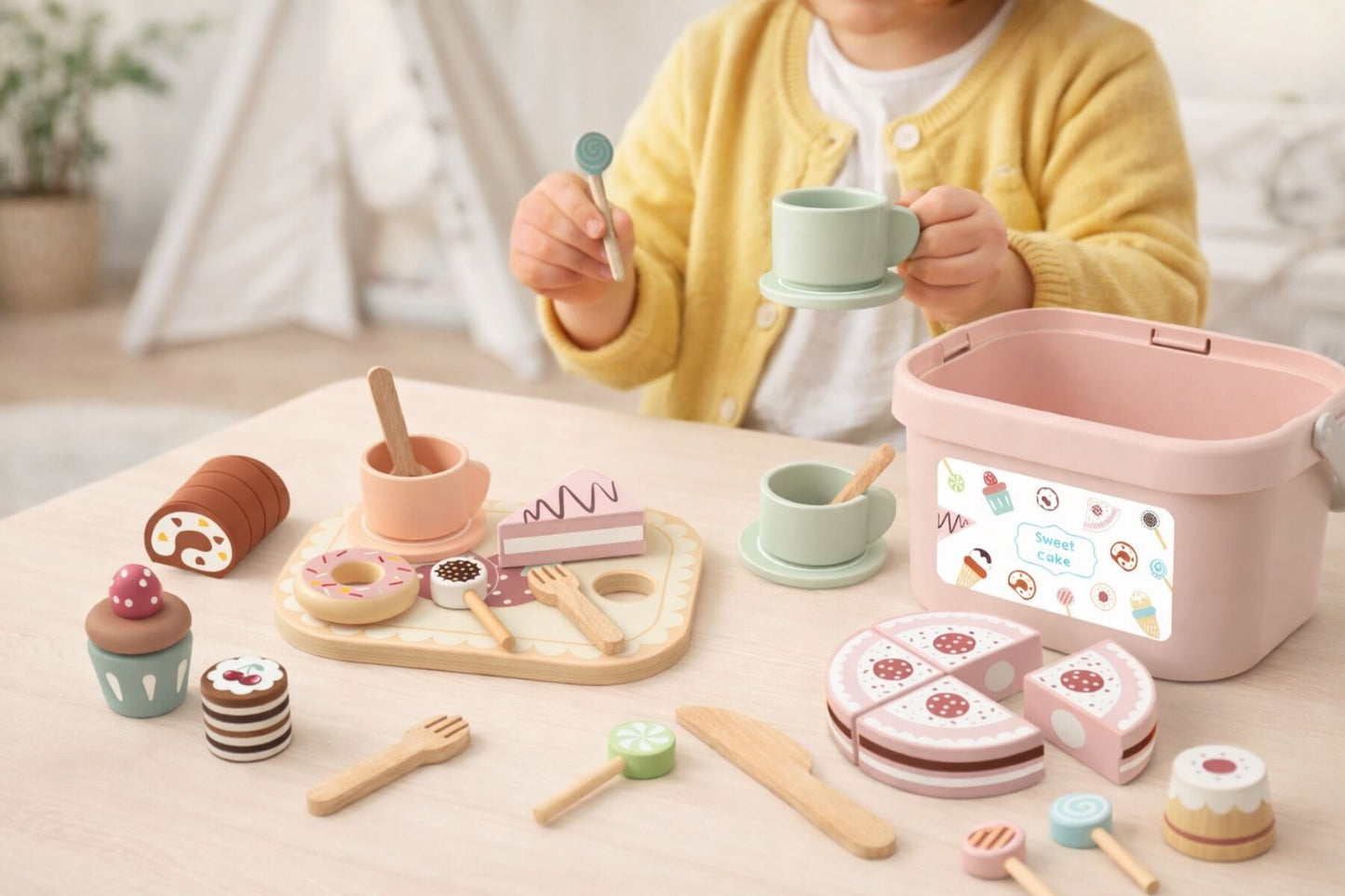 AFTERNOON DESSERT AND TEA SET