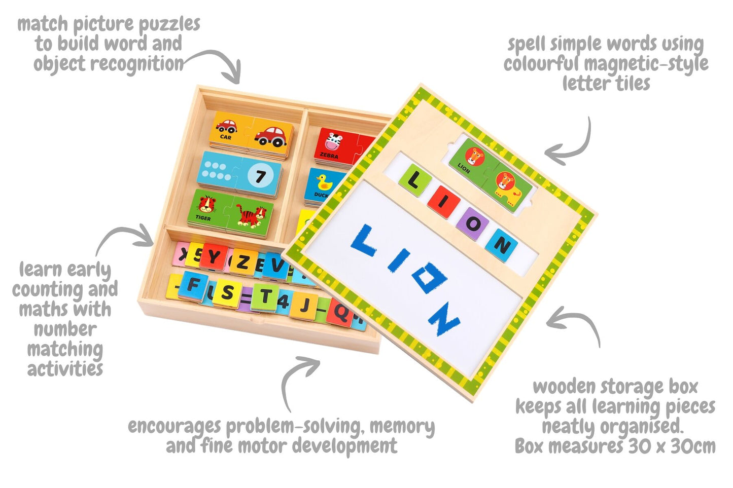 LEARNING PUZZLE BOX