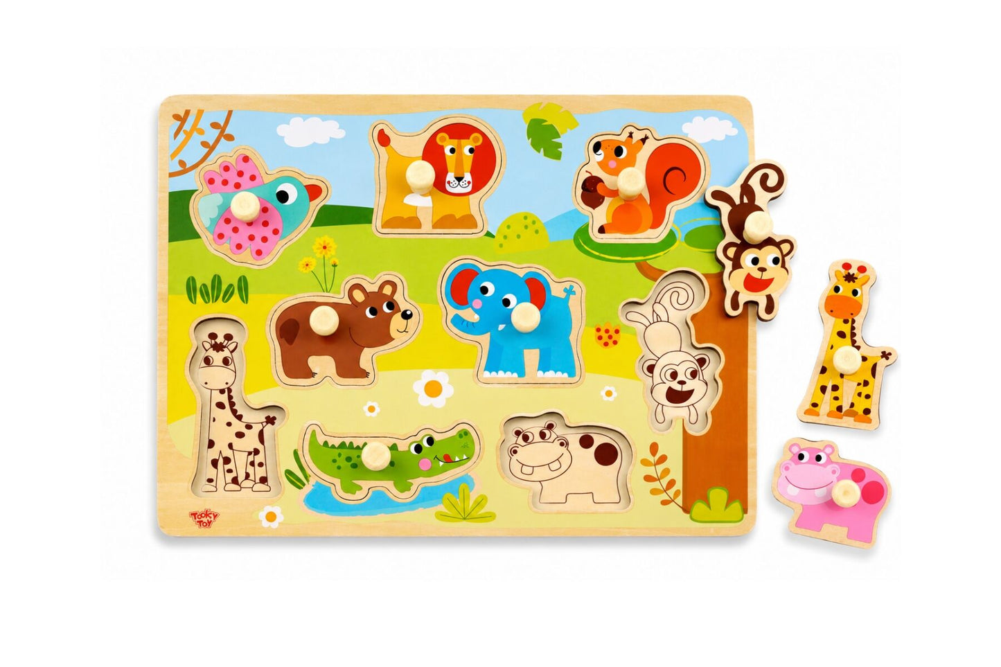 ANIMAL PEG PUZZLE