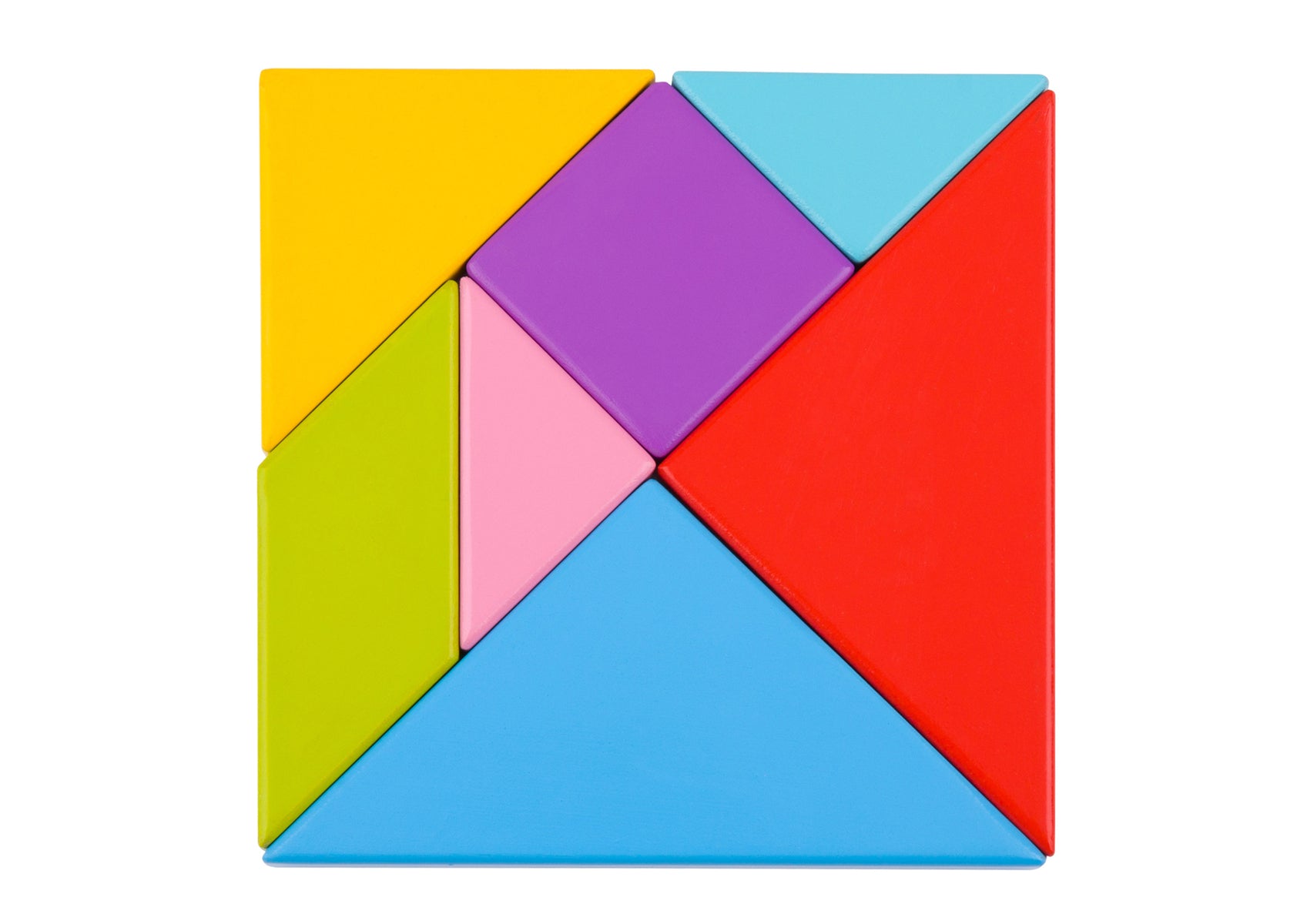 TANGRAM PLAY WOODEN BRAINTEASER PUZZLE