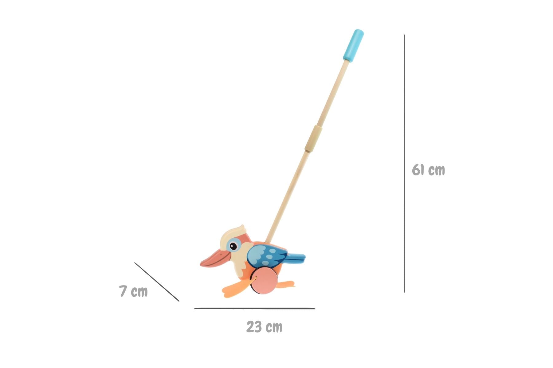PUSH ALONG KOOKABURRA