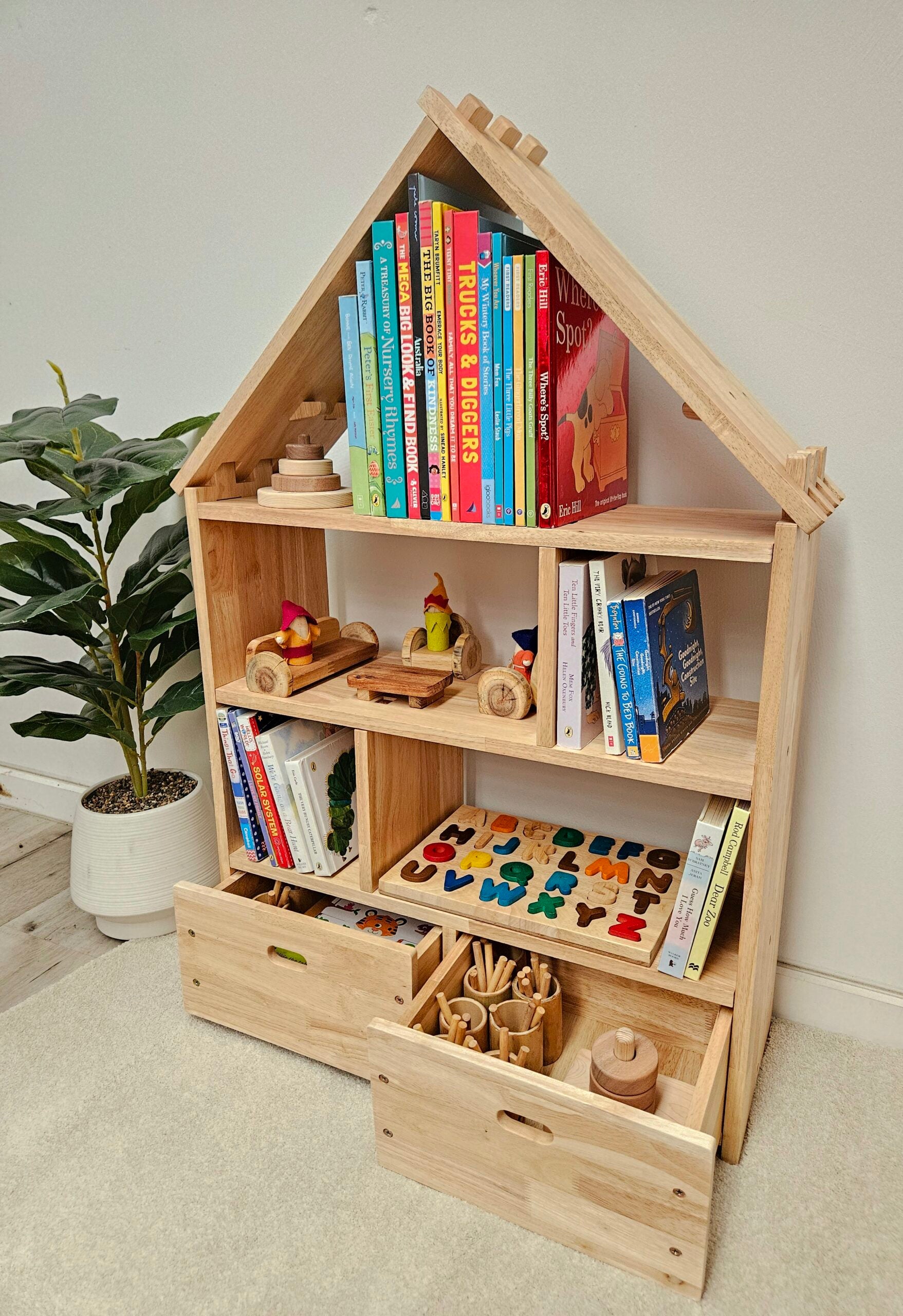 Wonder House Bookshelf